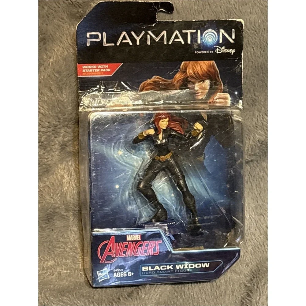 Black Widow Hero Smart Figure Playmation Marvel Avengers New Hasbro